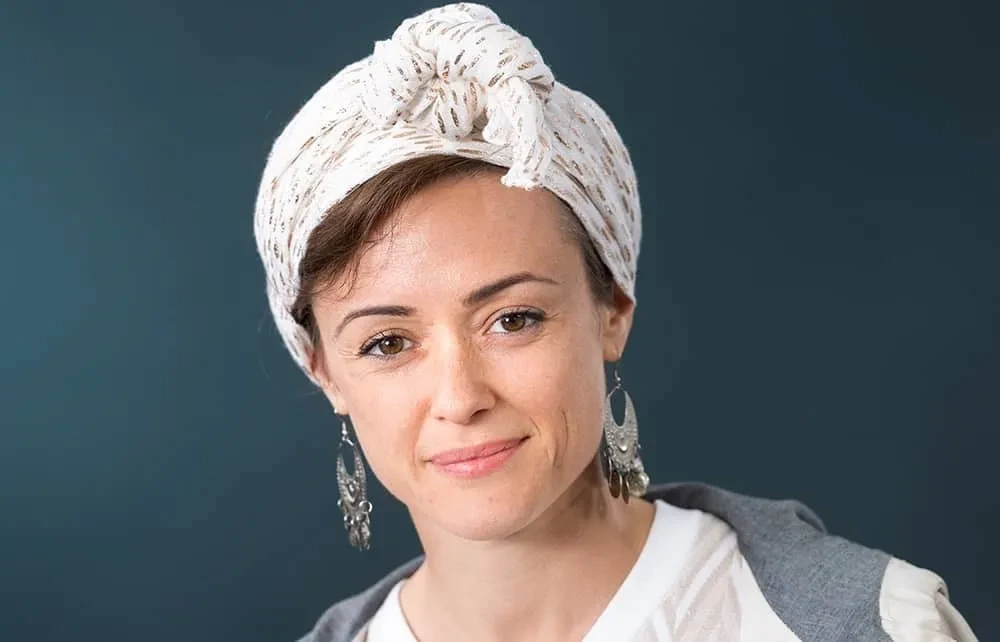head shot of a woman