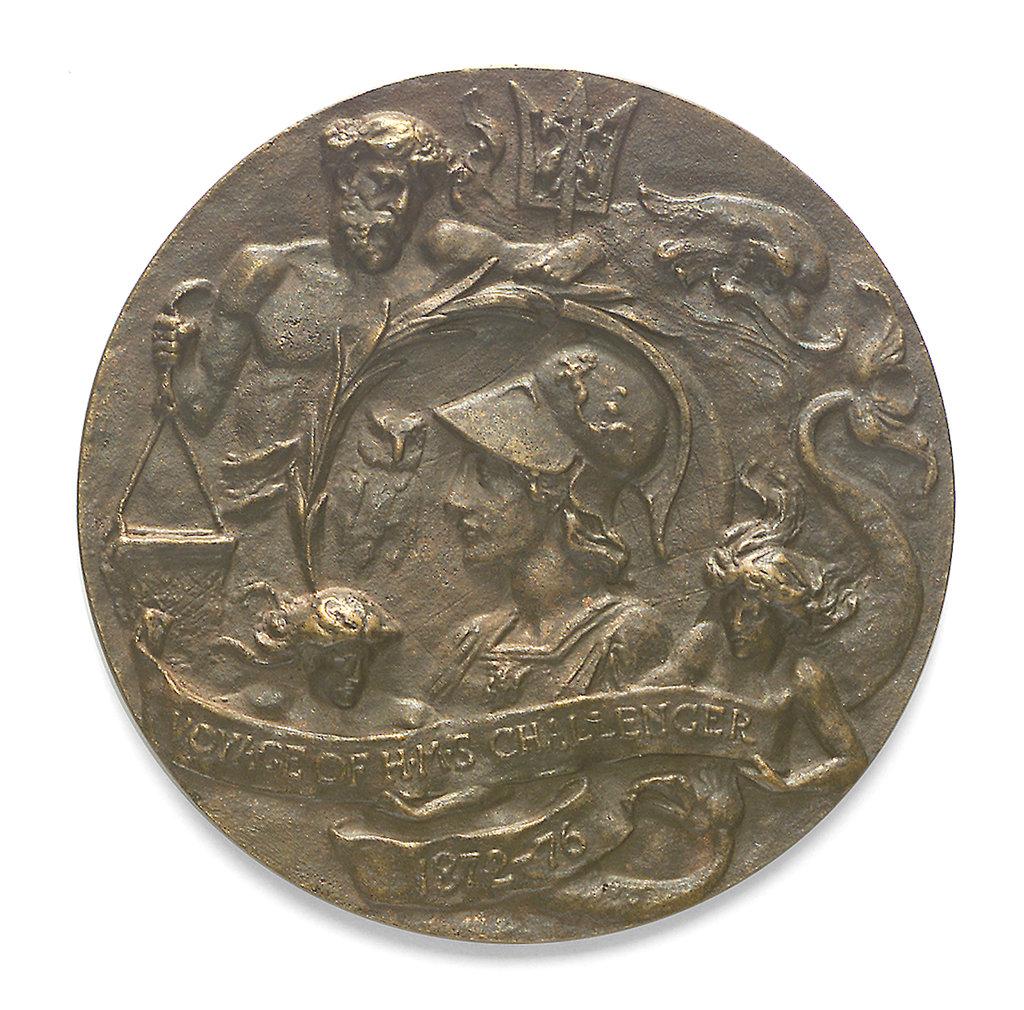 Medal commemorating the voyage of HMS 'Challenger'