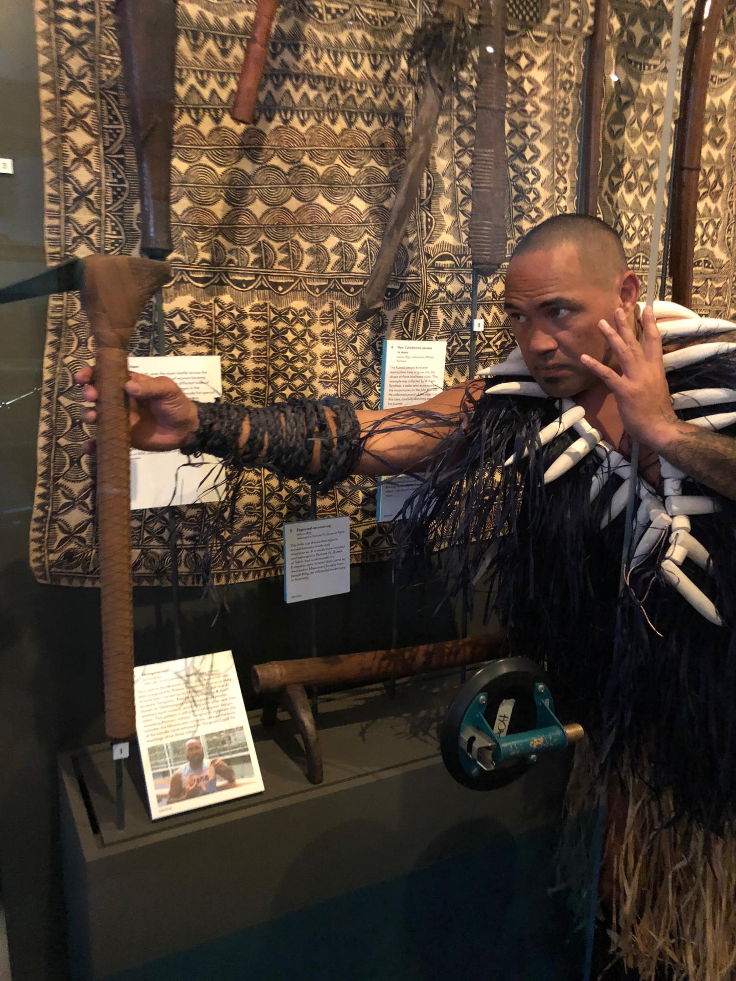 Robbie Atatoa at Pacific Encounter Gallery