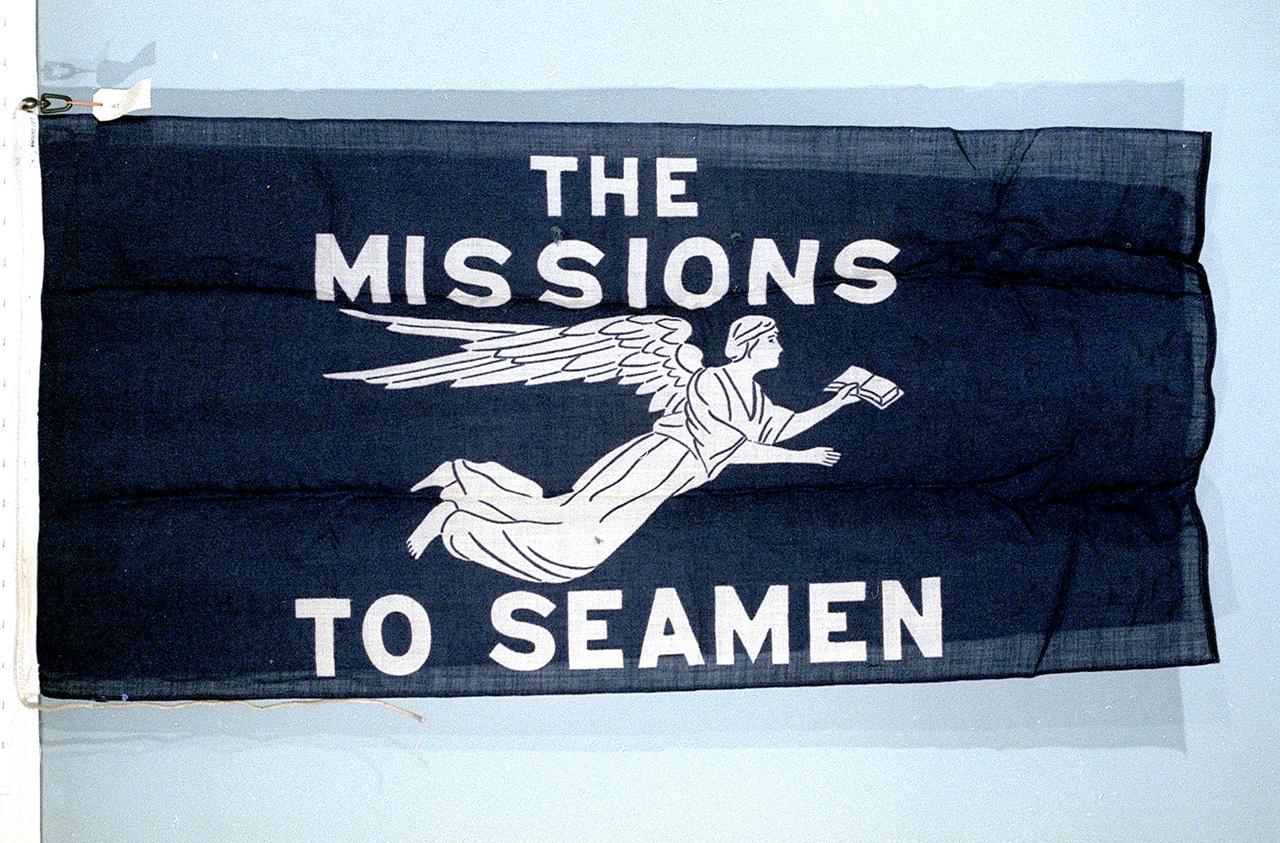 Image of the house flag of the Missions to Seamen