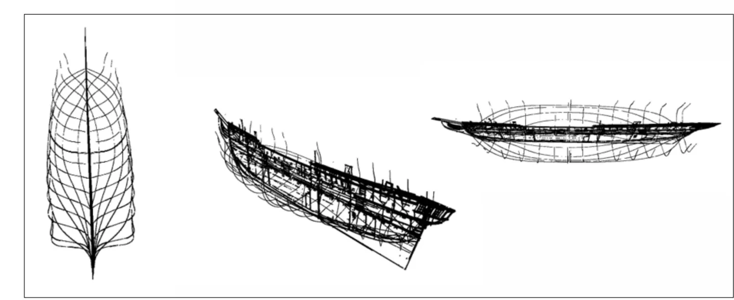Image of a 3D ship model
