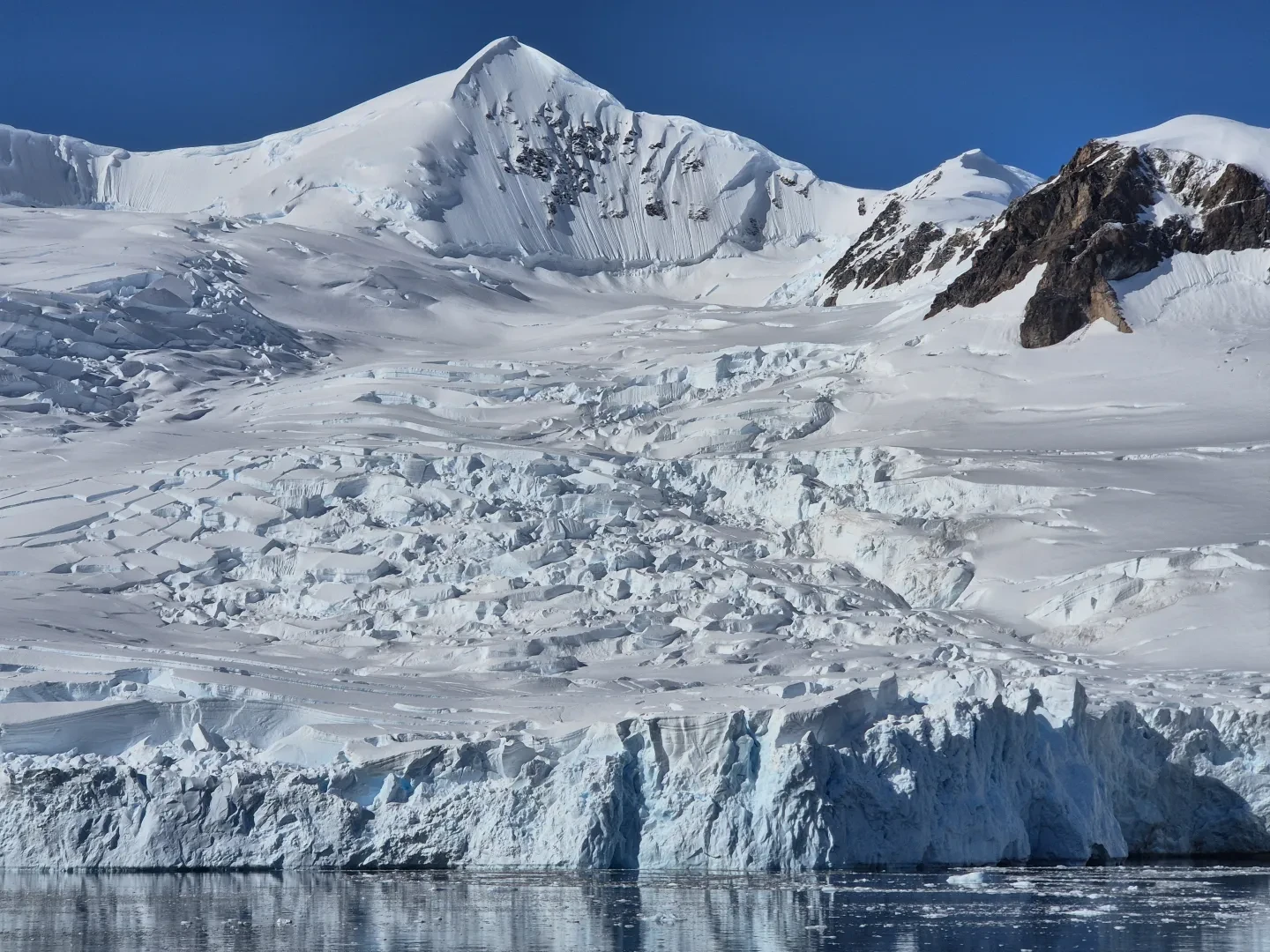 Image of icy mountain