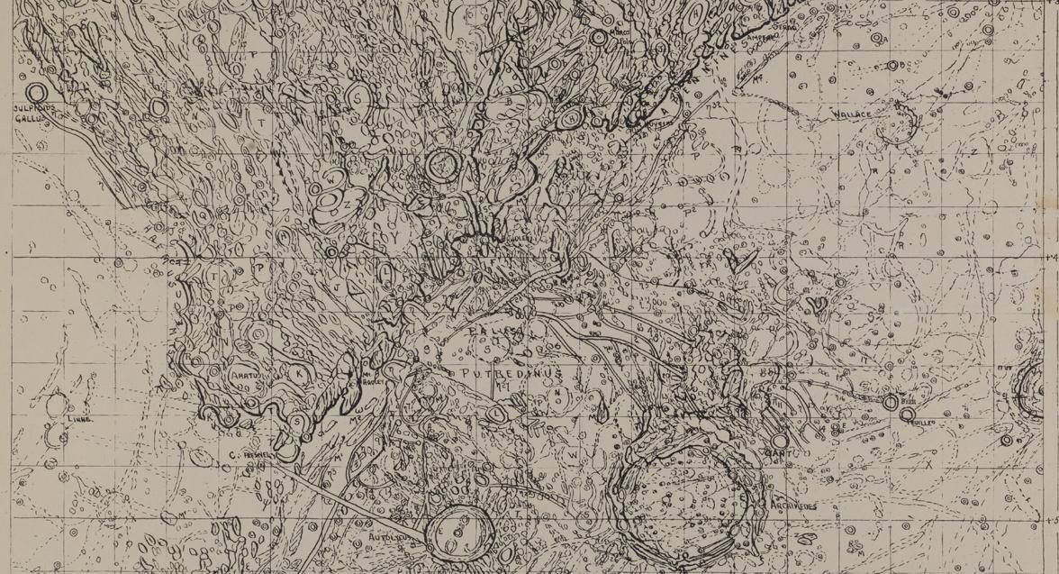 Hugh Percy Wilkins Moon Map