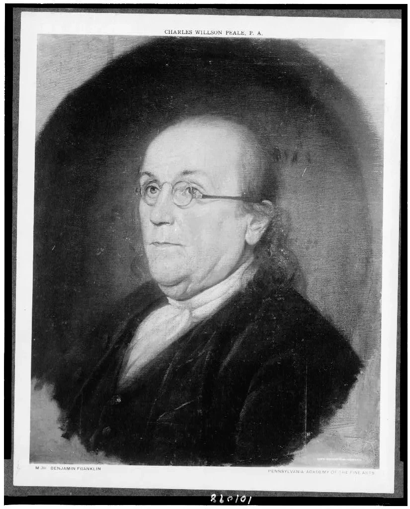Portrait of Benjamin Franklin