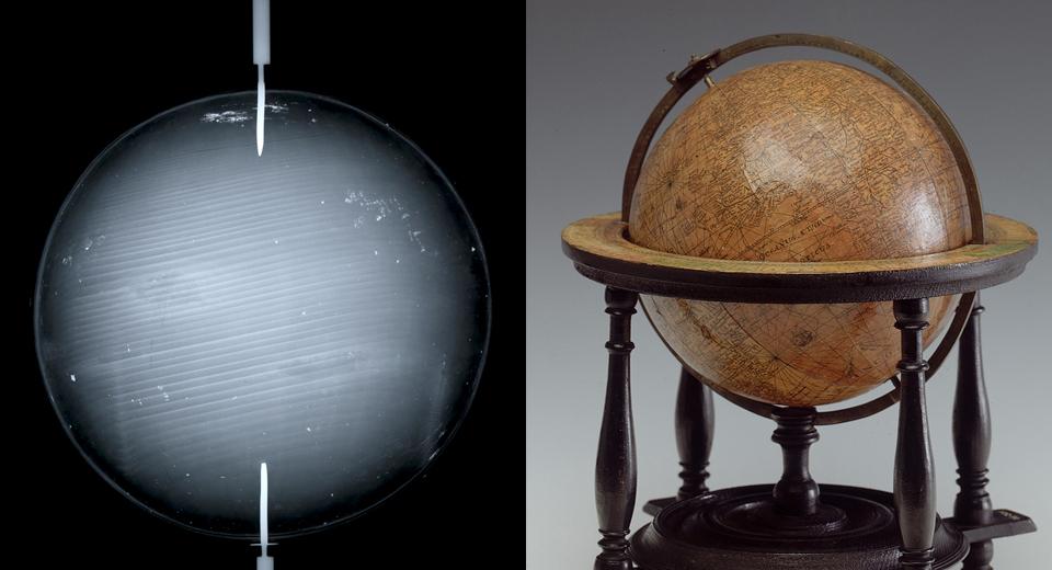 GLB0111 table globe x-ray