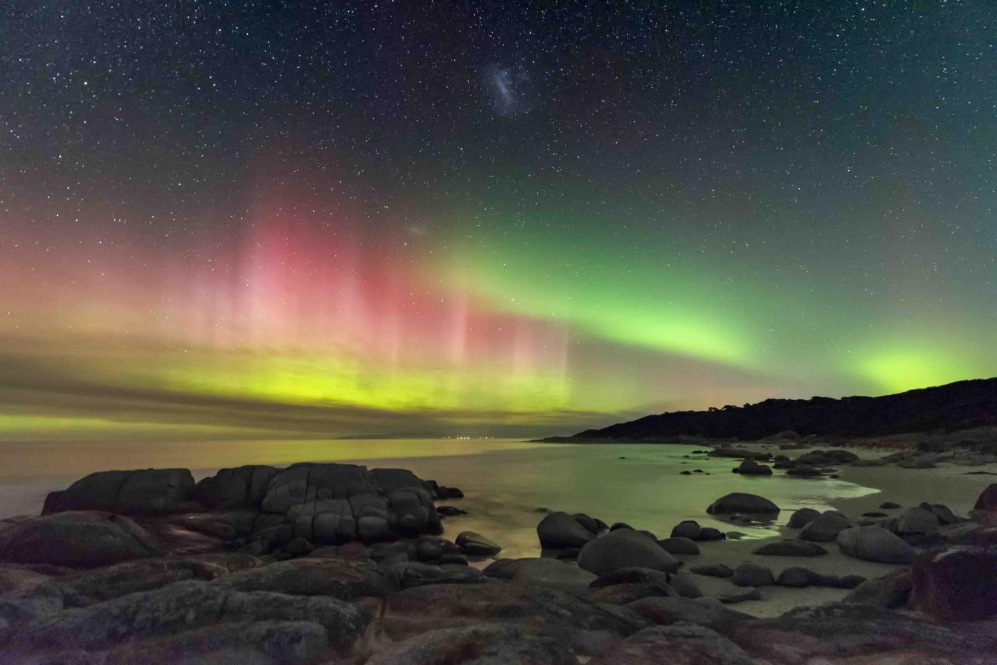 Aurora Australis from Beerbarrel Beach by James Stone, Insight Investment Astronomy Photographer of the Year 2019