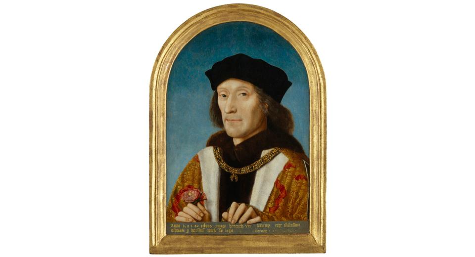 Henry VII by unidentified artist, 1505 ©National Portrait Gallery, London