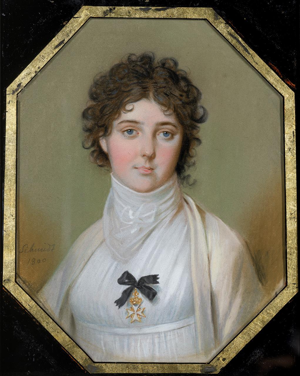 Portrait of Emma Hamilton by Johann Heinrich Schmidt