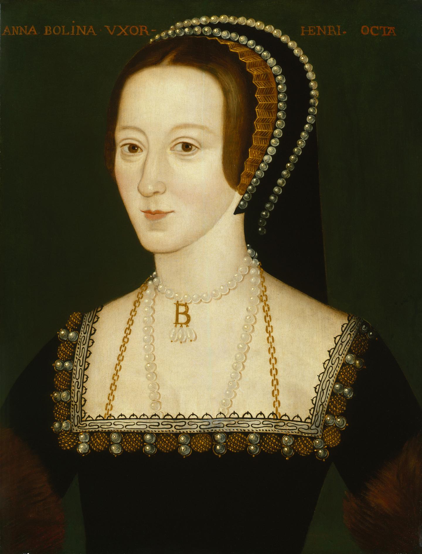 Anne Boleyn, late sixteenth century, National Portrait Gallery