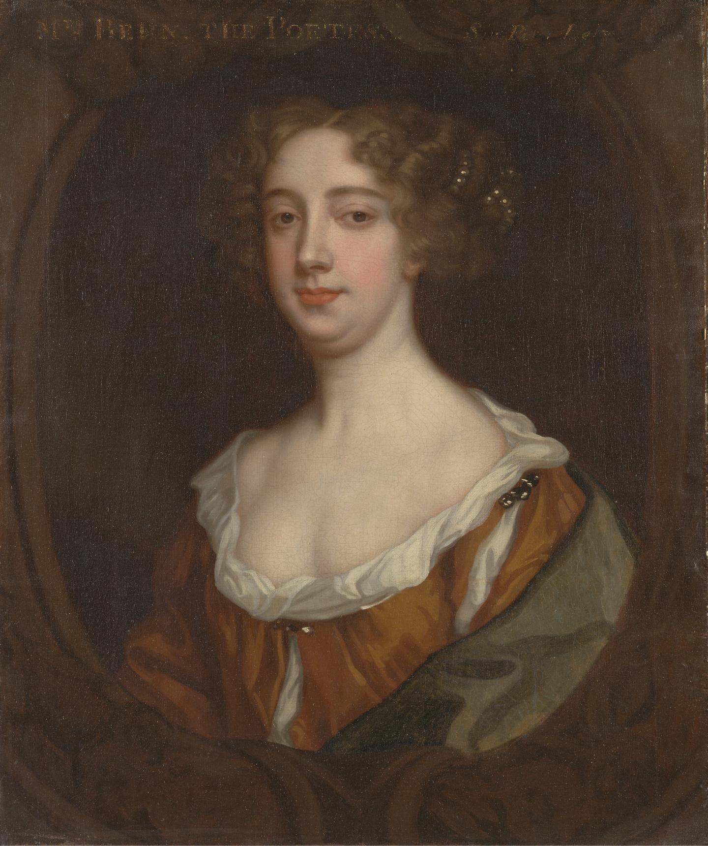 Aphra Behn by Sir Peter Lely, c.1670 (source: Wikimedia, Yale Center for British Art, New Haven, Connecticut)