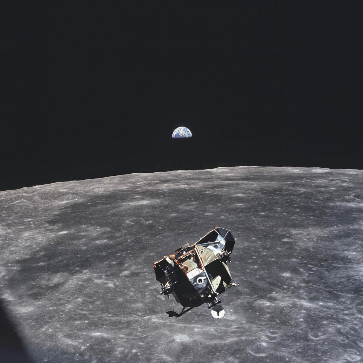 Michael Collins space photo