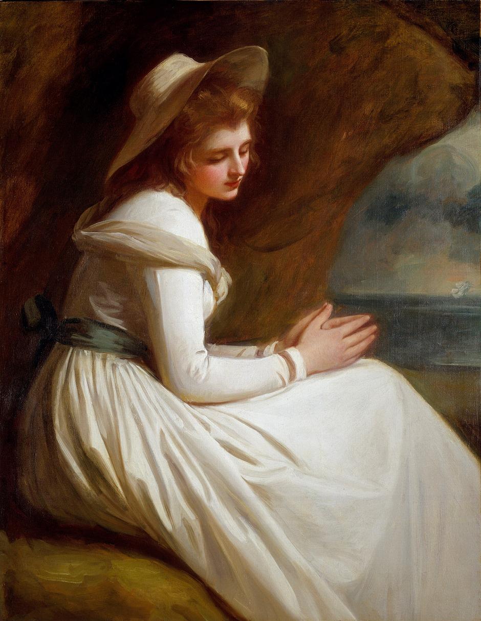 Emma Hamilton by George Romney