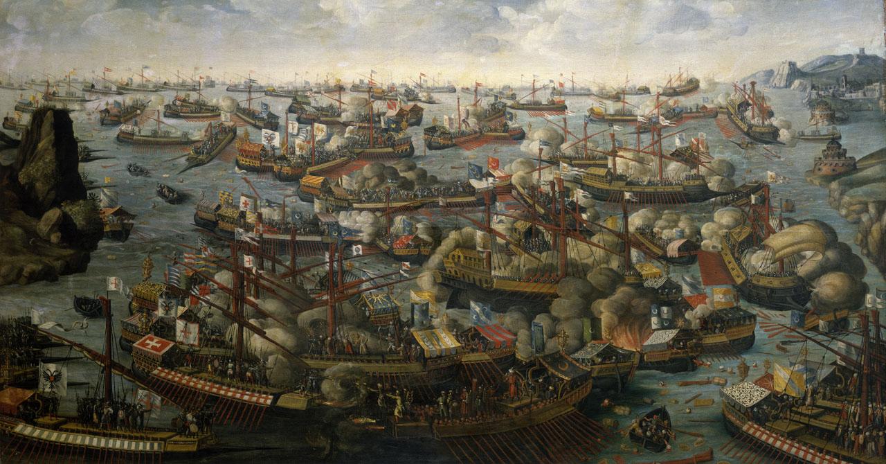 Battle of Lepanto, late 16th century, NMM