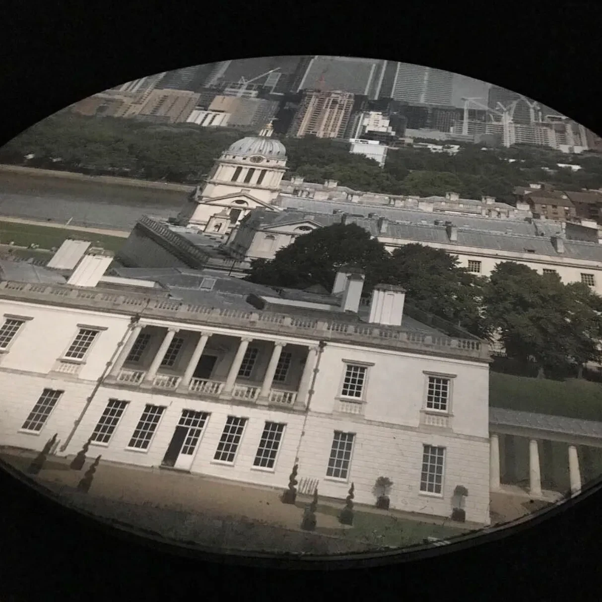 The Queen's House visible via the Camera Obscura.