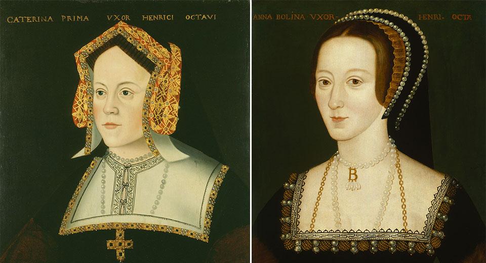 Catherine of Aragon, Royal Collection, Anne Boleyn, National Portrait Gallery