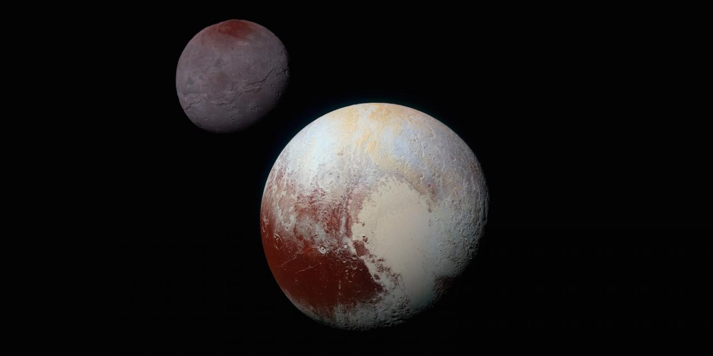 Pluto and Charon (Credit: NASA / JHU-APL / SwRI)
