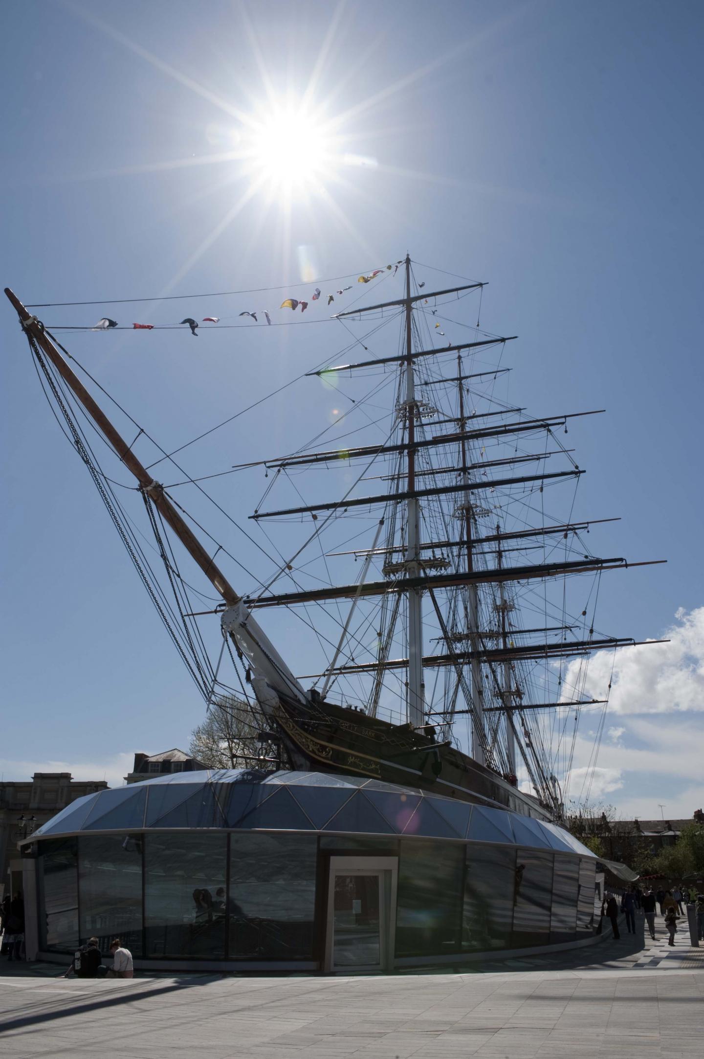 Cutty Sark after reopening in 2012
