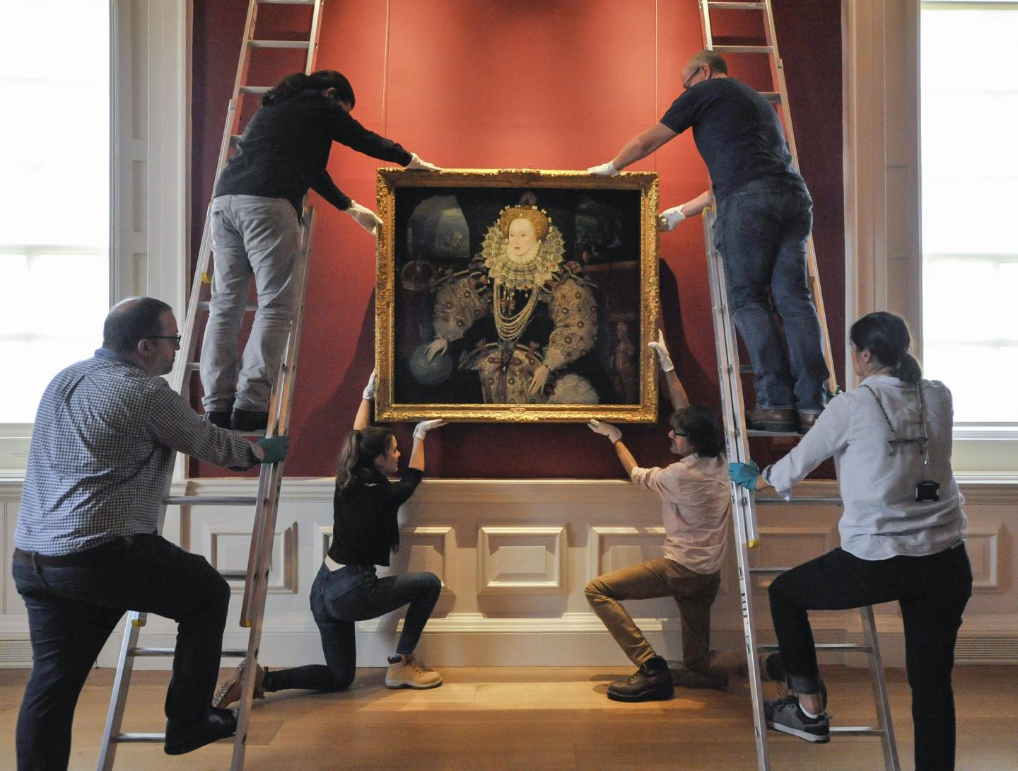 The Armada Portrait of Elizabeth I going back on display in the Queen's House