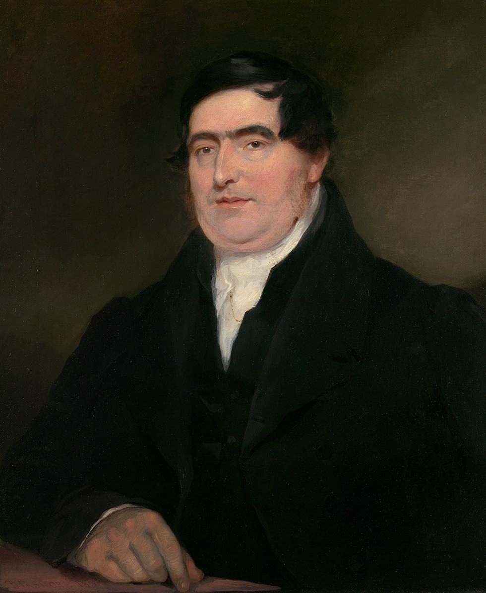 Final John Willliams portrait after conservation