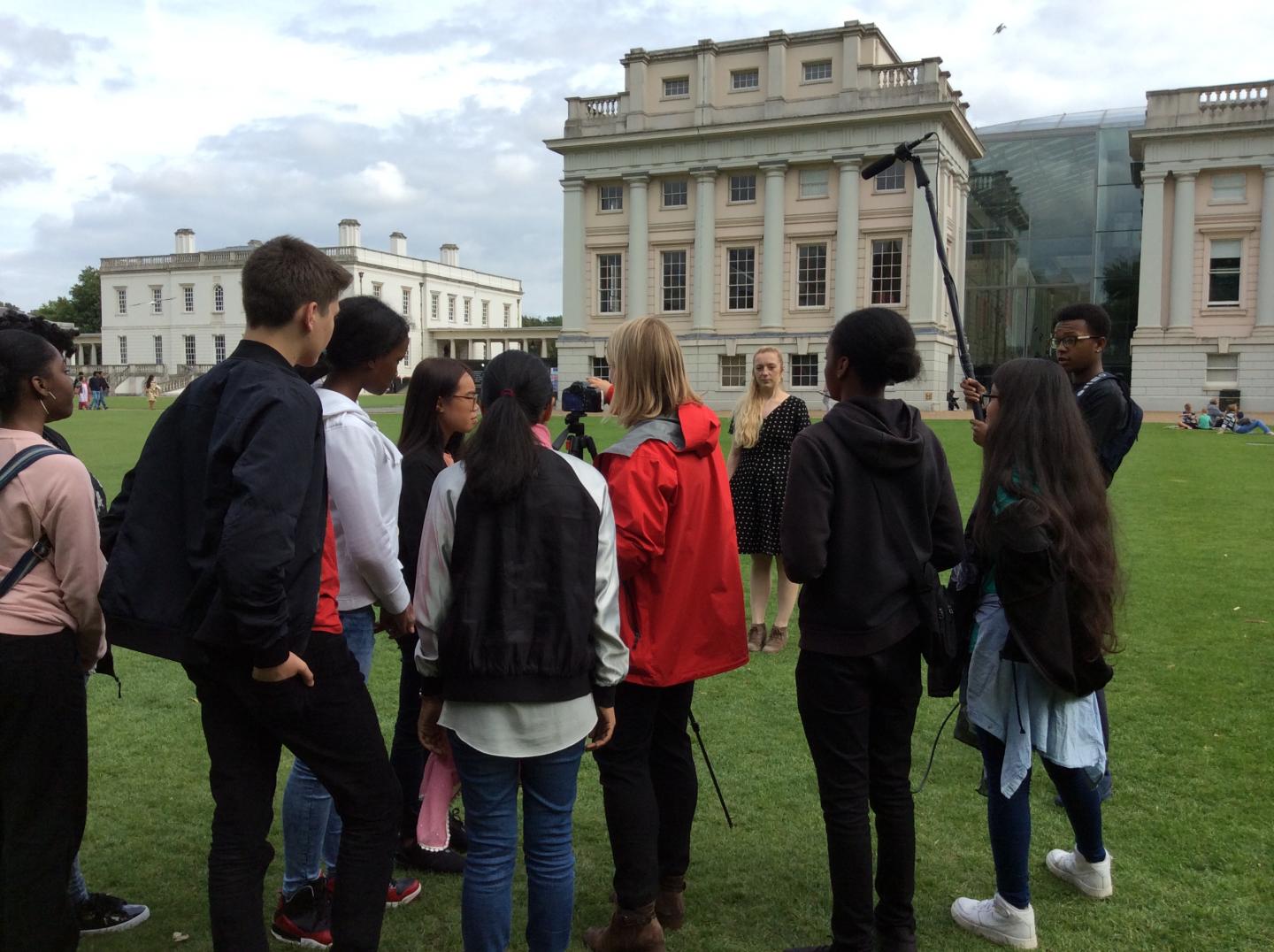 My Greenwich young volunteer project at the National Maritime Museum 