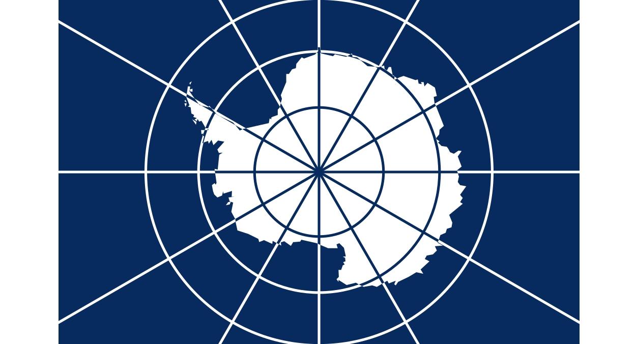 Antarctic Treaty flag