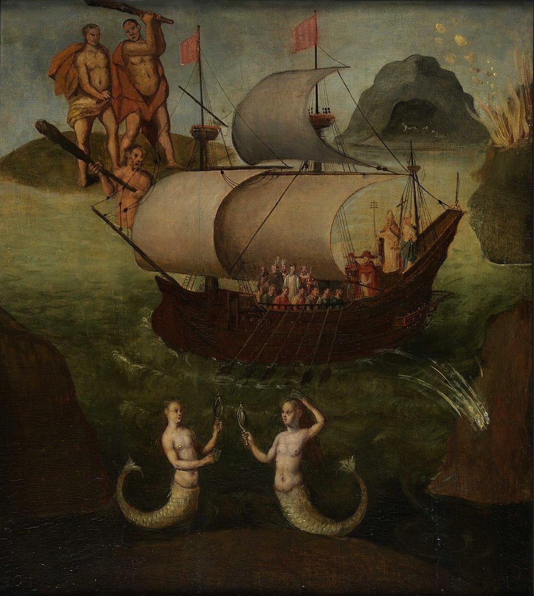 Frans Francken I: Allegory: the Ship of State (late 16th century)