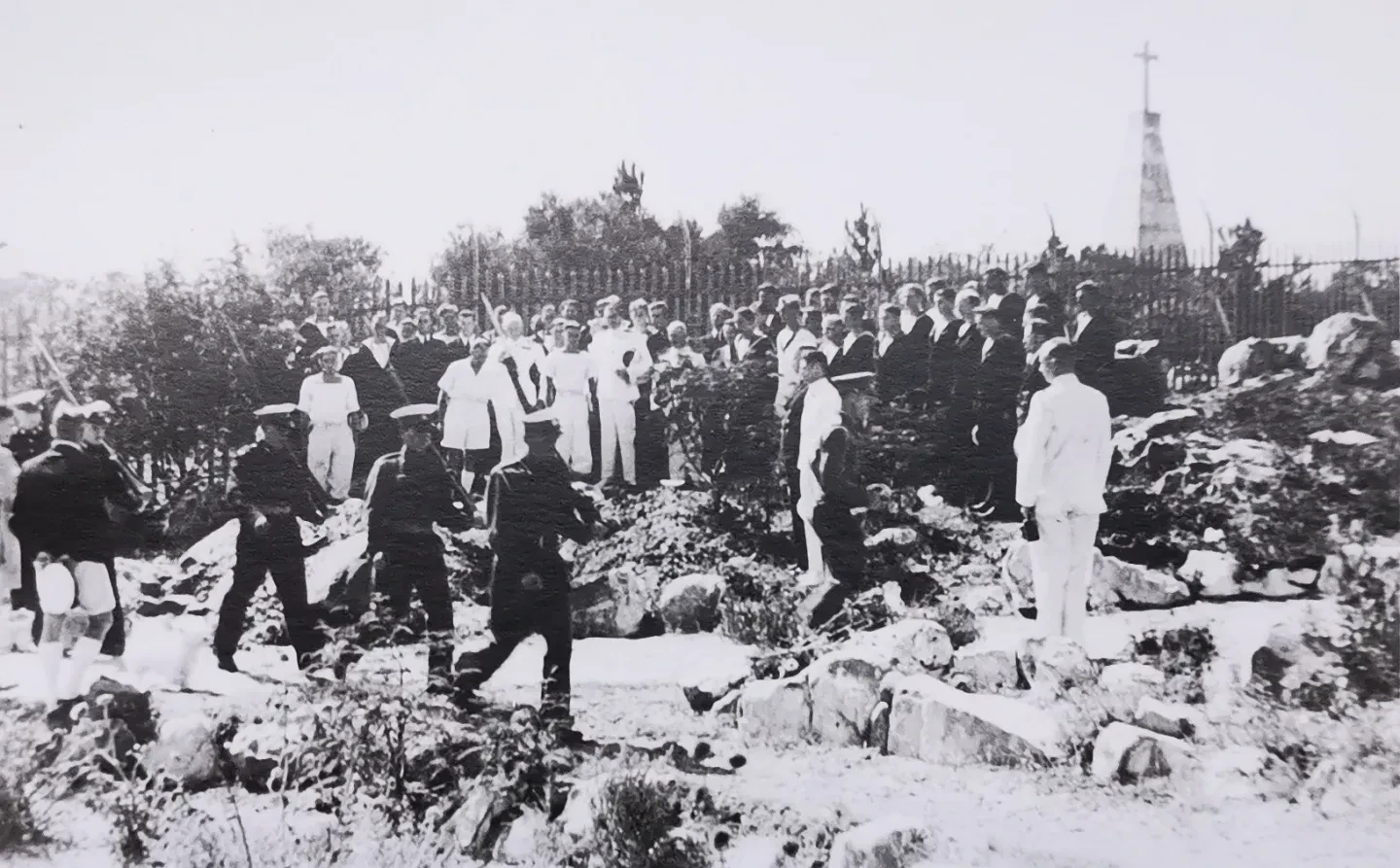 Photo from Nuisance's funeral