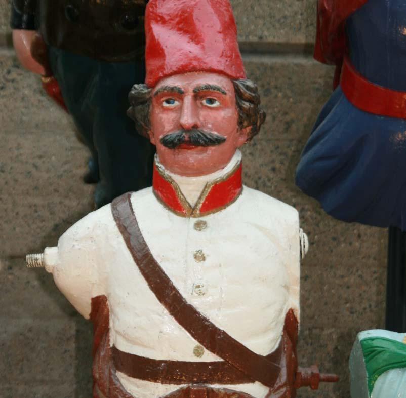 General Gordon, part of the Cutty Sark figurehead collection
