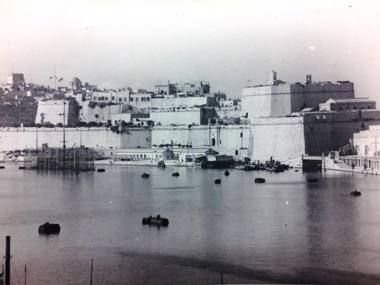 The Grand Harbour and Fort St Angelo