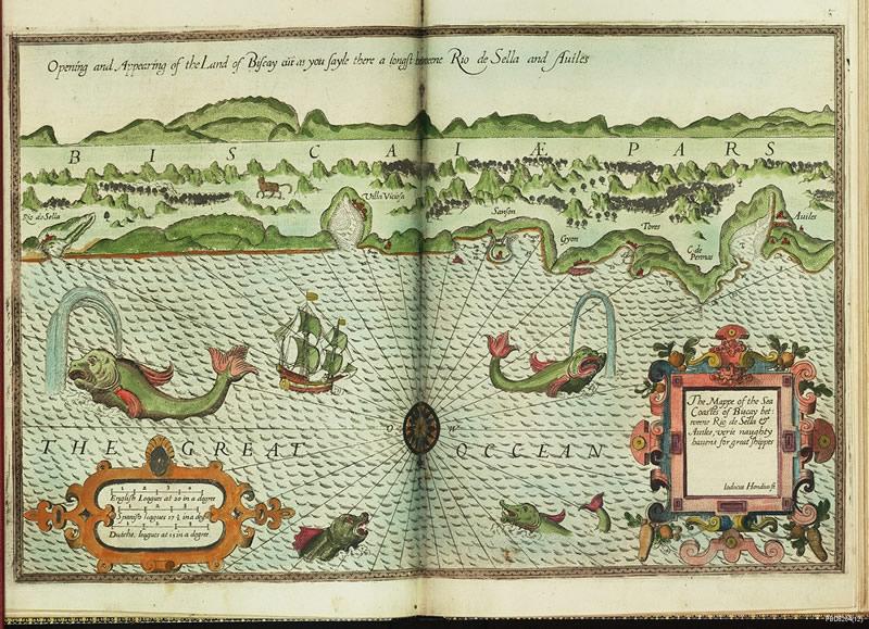 Sea atlas by Hondius