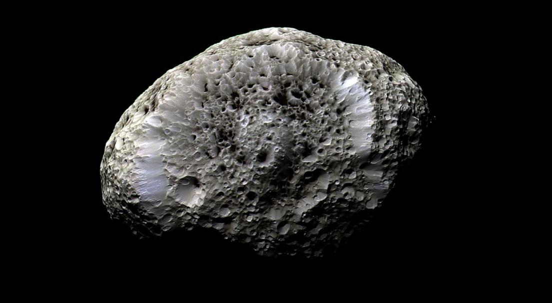 Hyperion (Credit: NASA/JPL-Caltech/Space Science Institute)