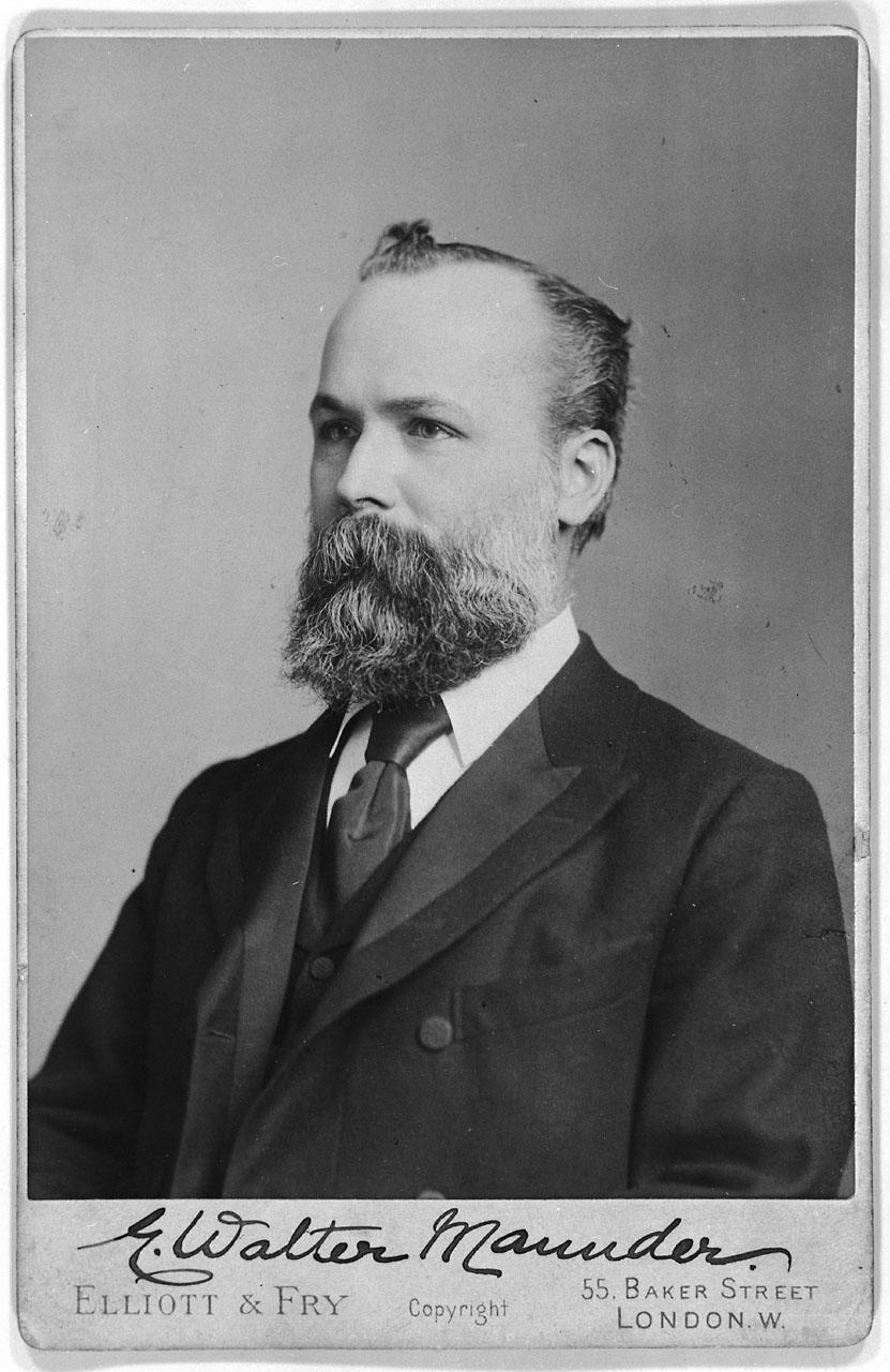 Portrait of Walter Maunder 