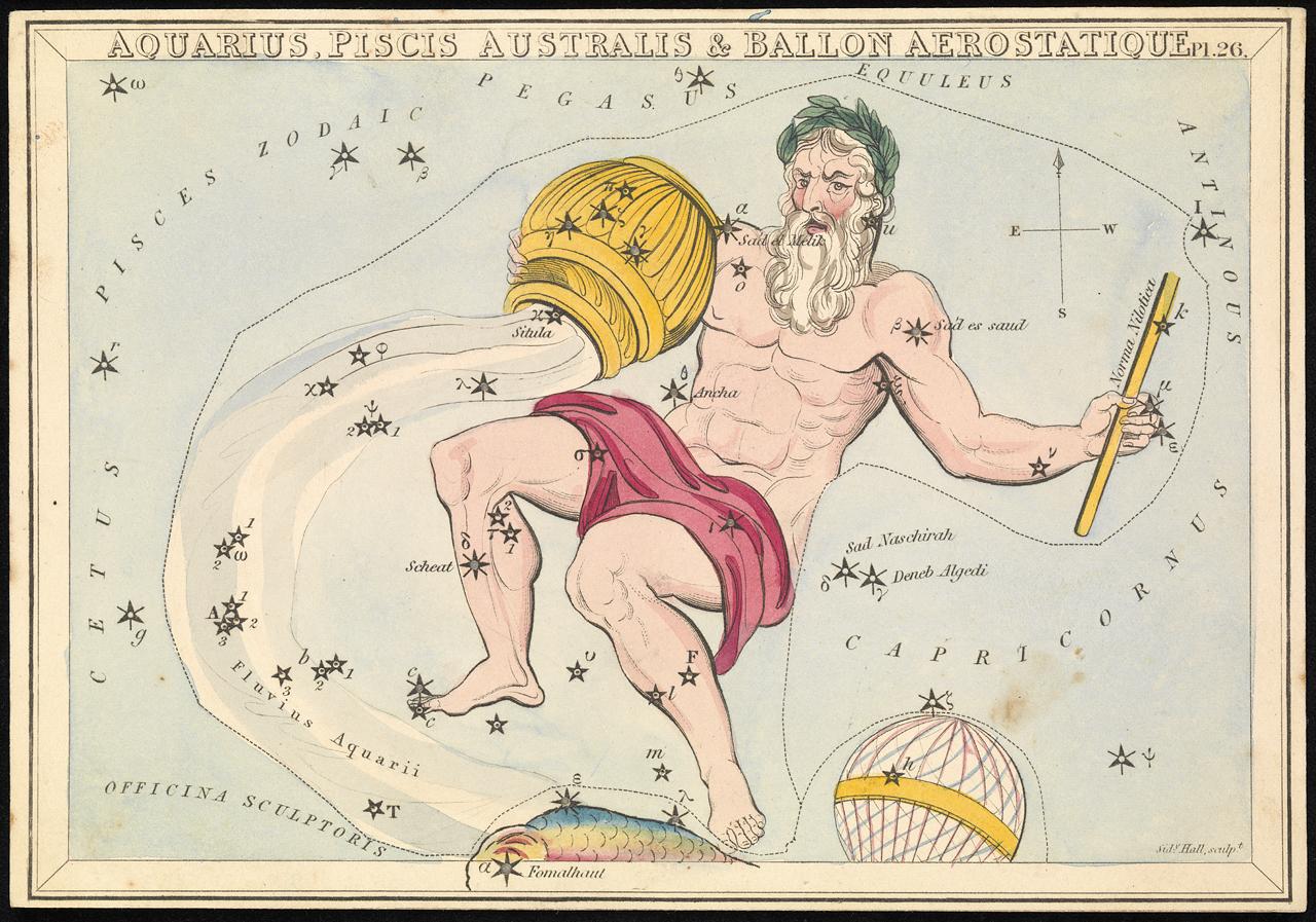 The Aquarius constellation