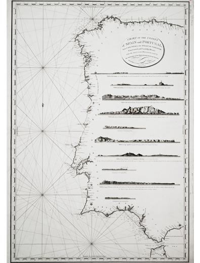 Penelope Steel's chart of southern coast of Spain