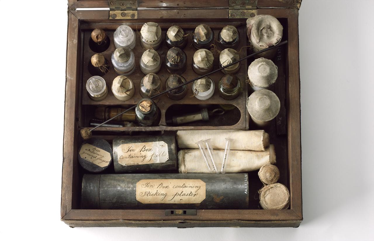 Medicine chest from Franklin expedition