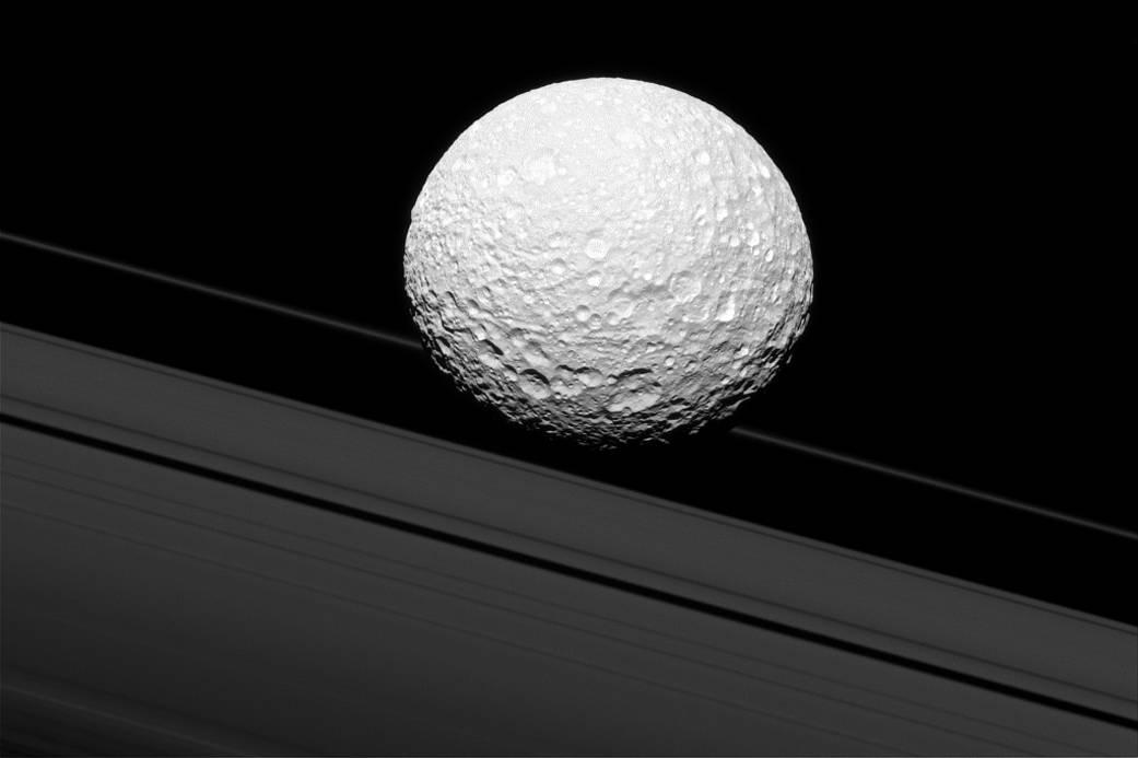 Saturn's moon Mimas