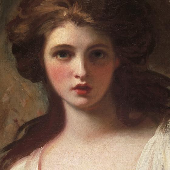 Study of Emma Hart as Circe, by George Romney, circa 1782-5