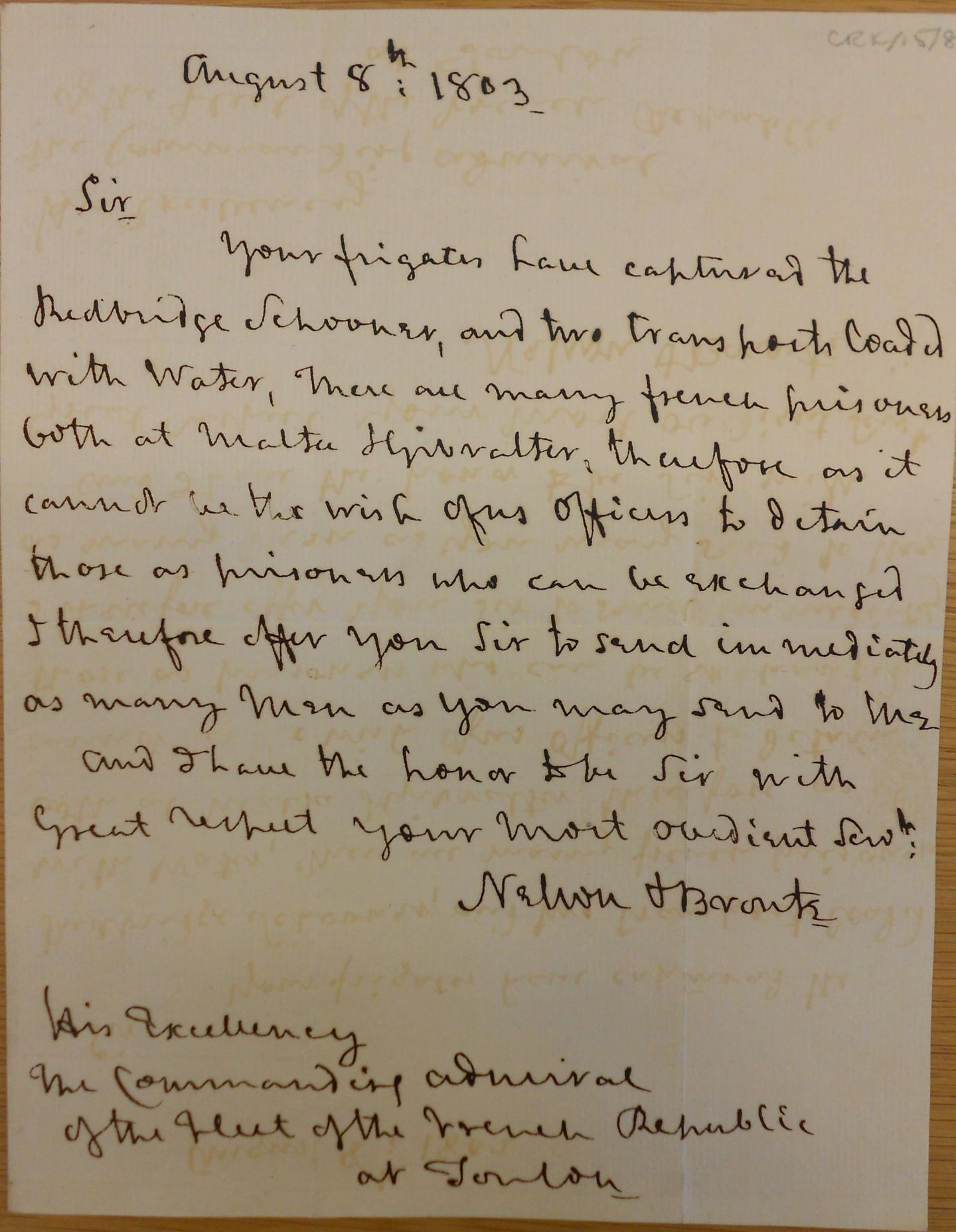 Nelson Letter