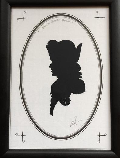 Silhouette of Lord Nelson