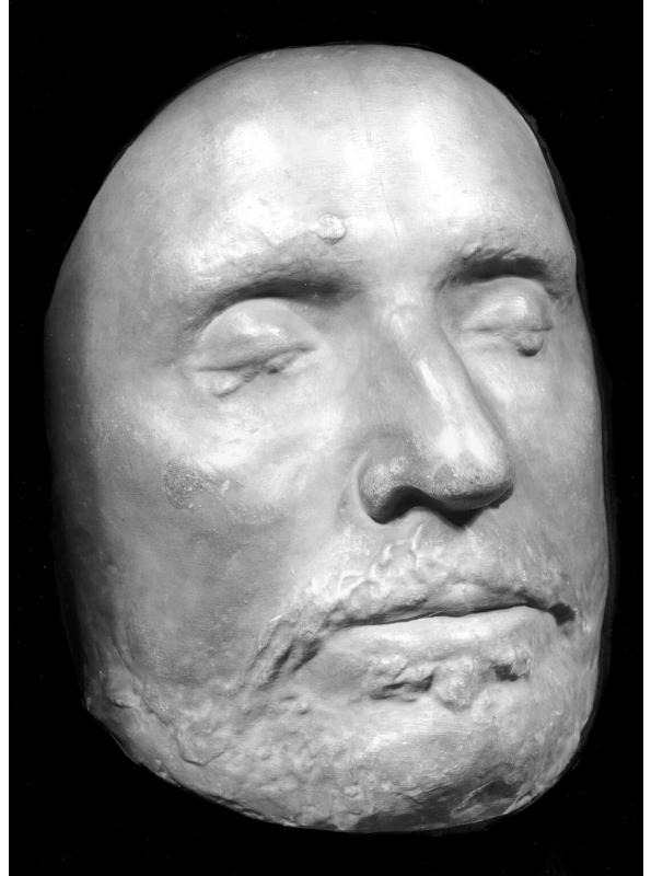 Oliver Cromwell death mask © National Portrait Gallery, London