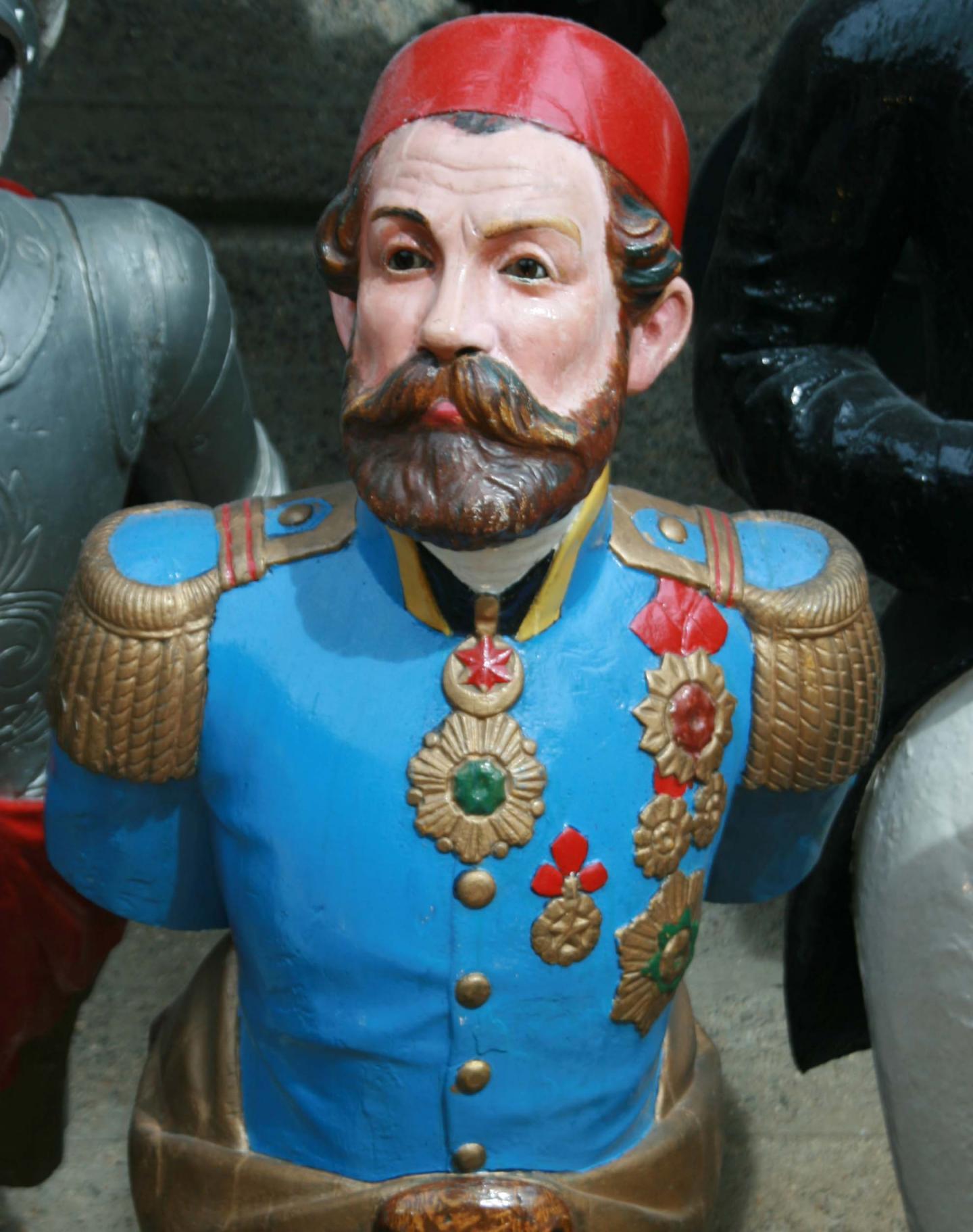 Omar Pasha, part of the Cutty Sark figurehead collection
