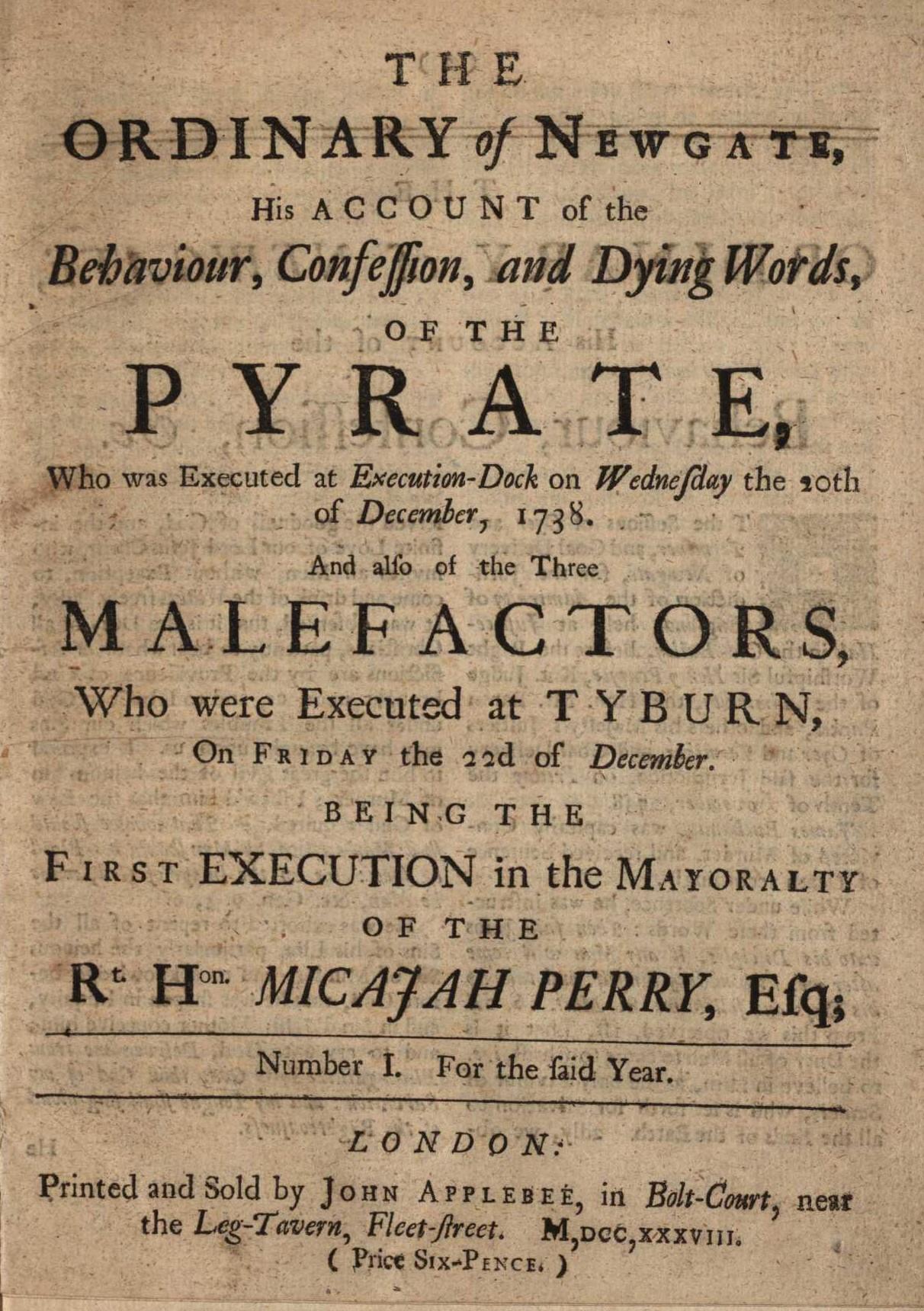 Title page of one of the Accounts