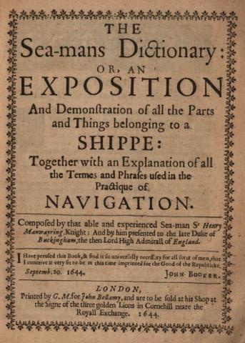 The Seaman's Dictionary