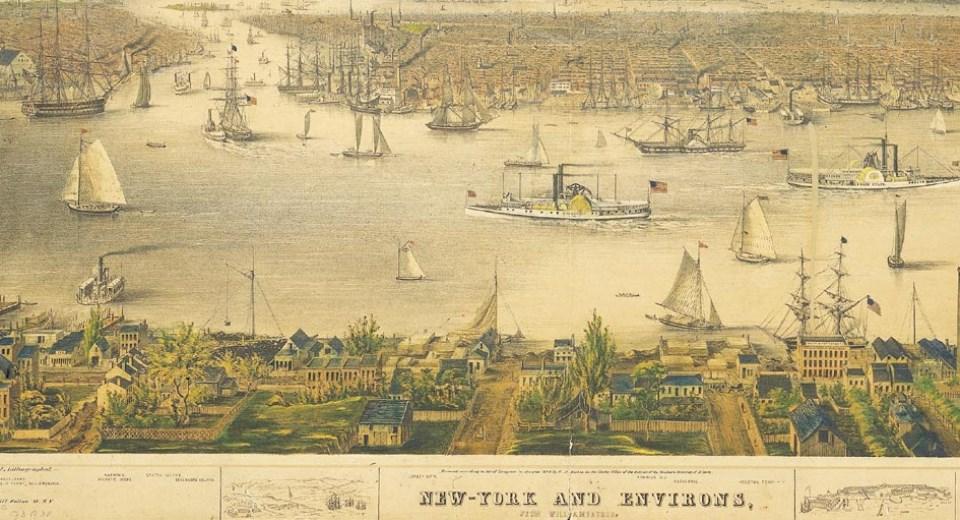 New York And Environs, From Williamsburgh