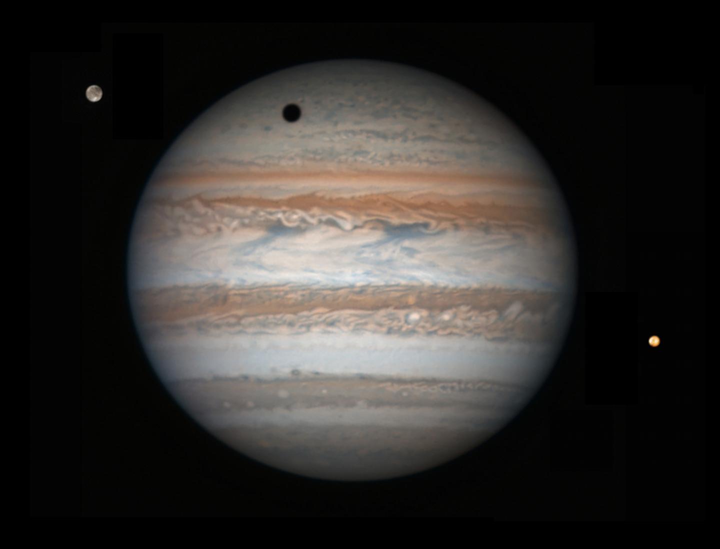 Jovian transit © Damian Peach, Insight Investment Astronomy Photographer of the Year 2018