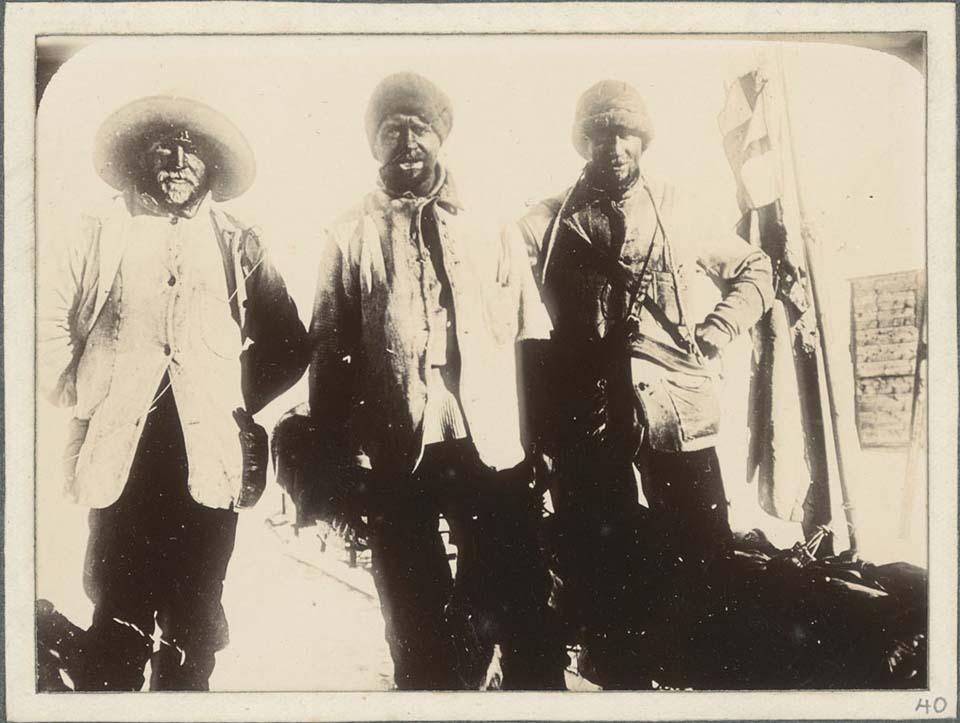 Scott, Shackleton & Wilson of the Discovery