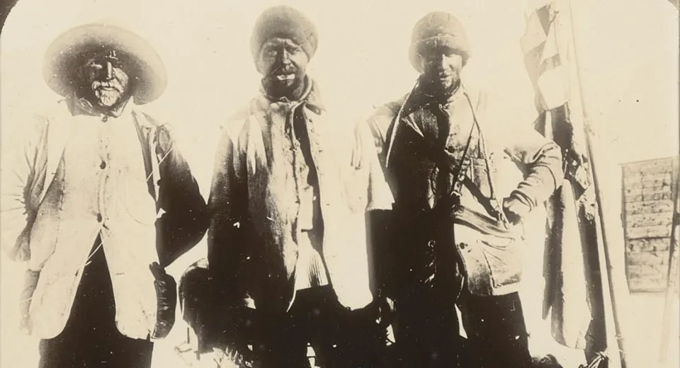Scott, Shackleton & Wilson of the Discovery