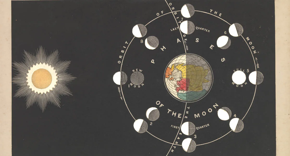 The phases of the moon by James Reynolds