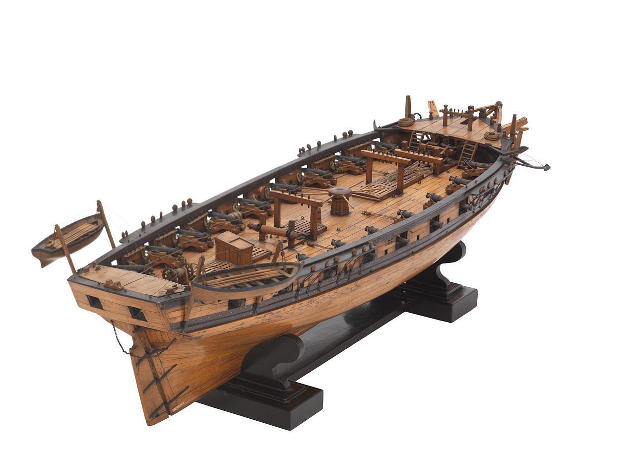 Early whaleboat model