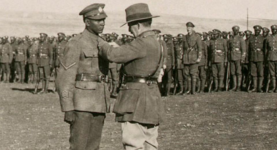 Black soldiers in the First World War